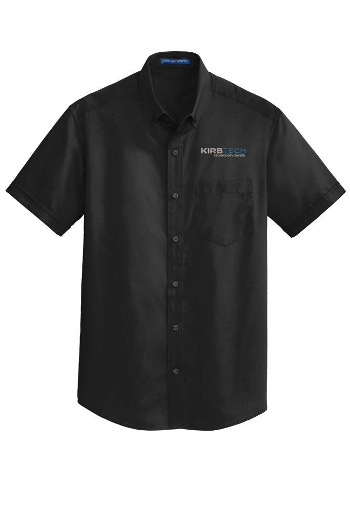 Variant Image for S664 - Port Authority® Short Sleeve SuperPro™ Twill Shirt - Kirbtech LLC - Website Kirbtech
